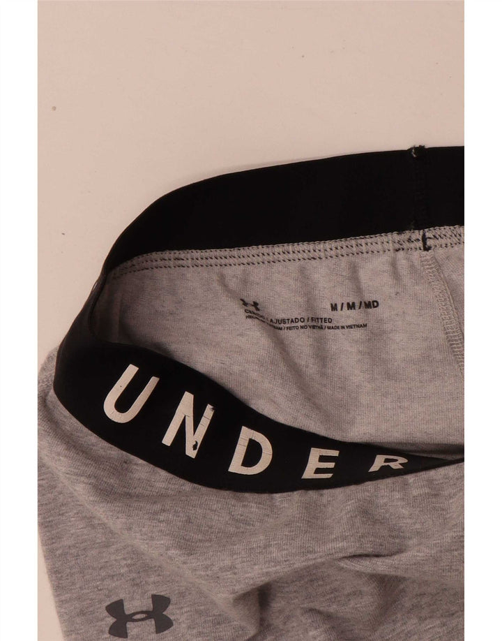 Under Armour Damen Graphic Leggings UK 14 Mittelgrau meliert