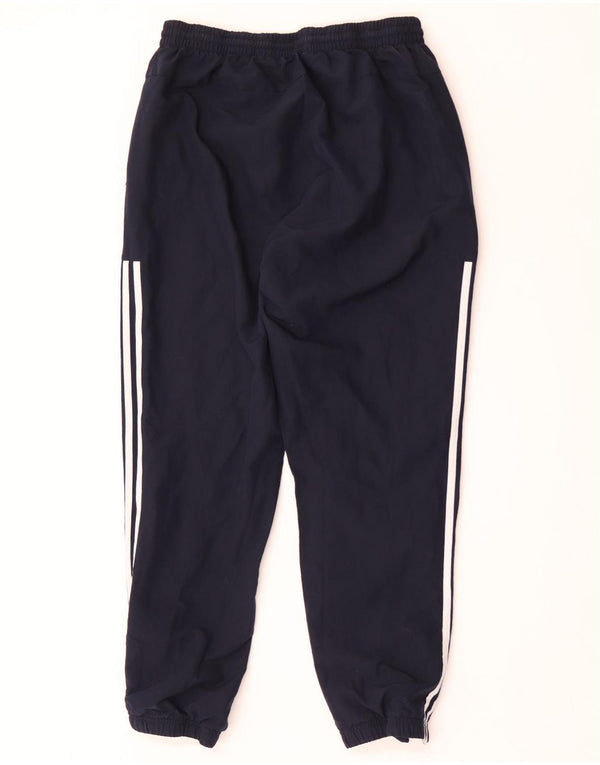 Adidas Herren-Trainingshose, Jogginghose, groß, marineblau, Polyester