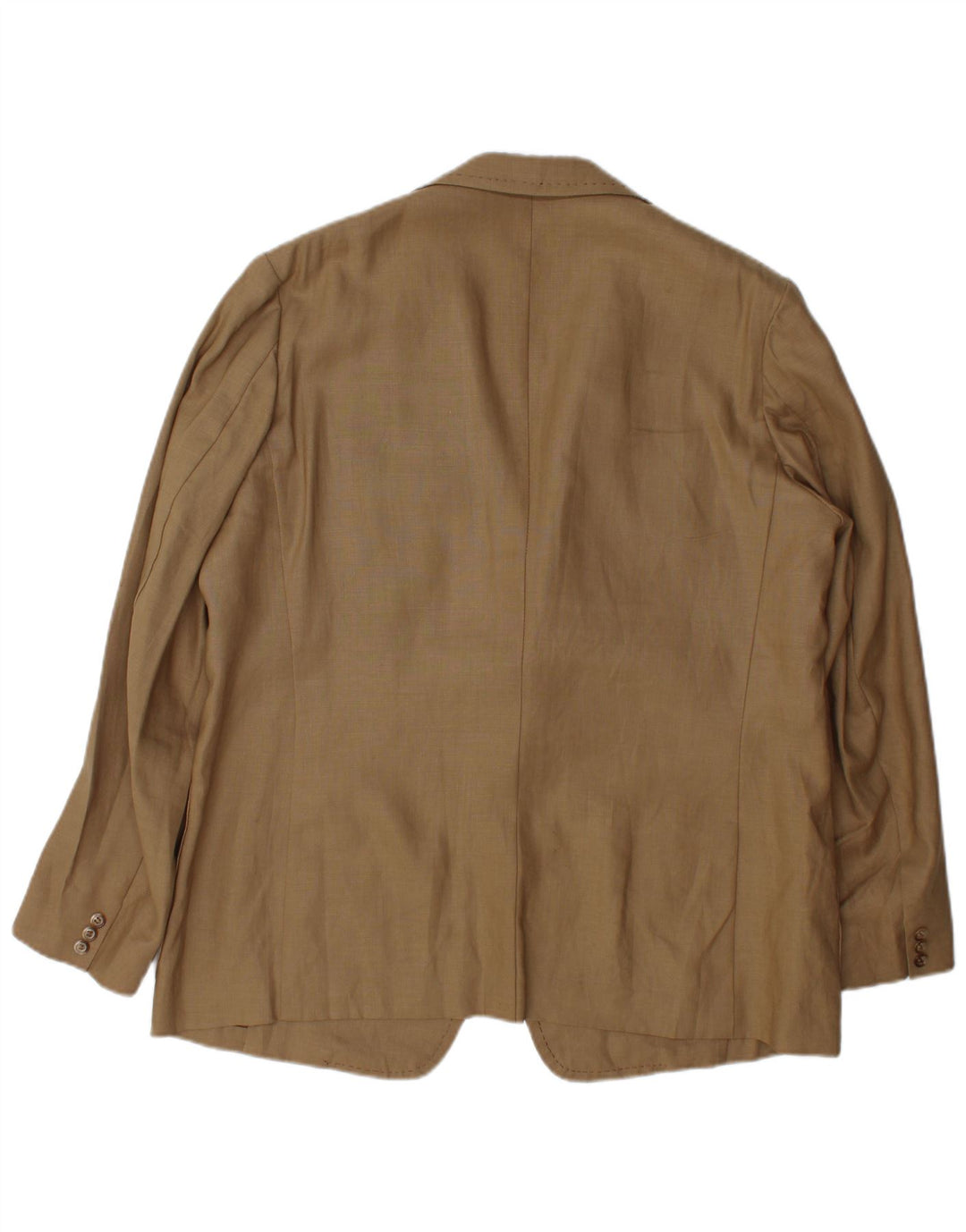 Vintage Herren 3-Knopf-Blazerjacke UK 38 Mittelbeige