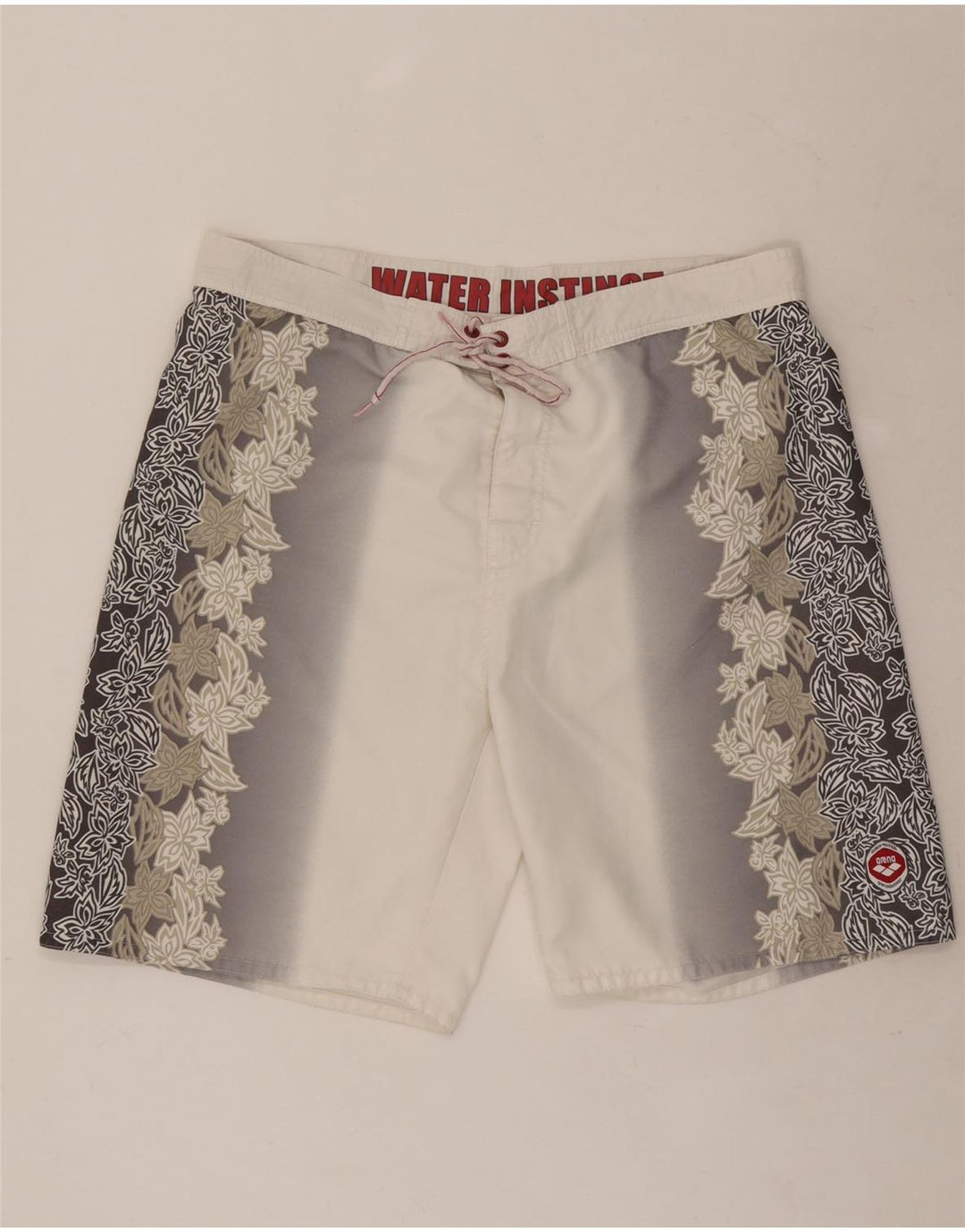 Arena Herren Badeshorts 2XL Grau geblümtes Polyester