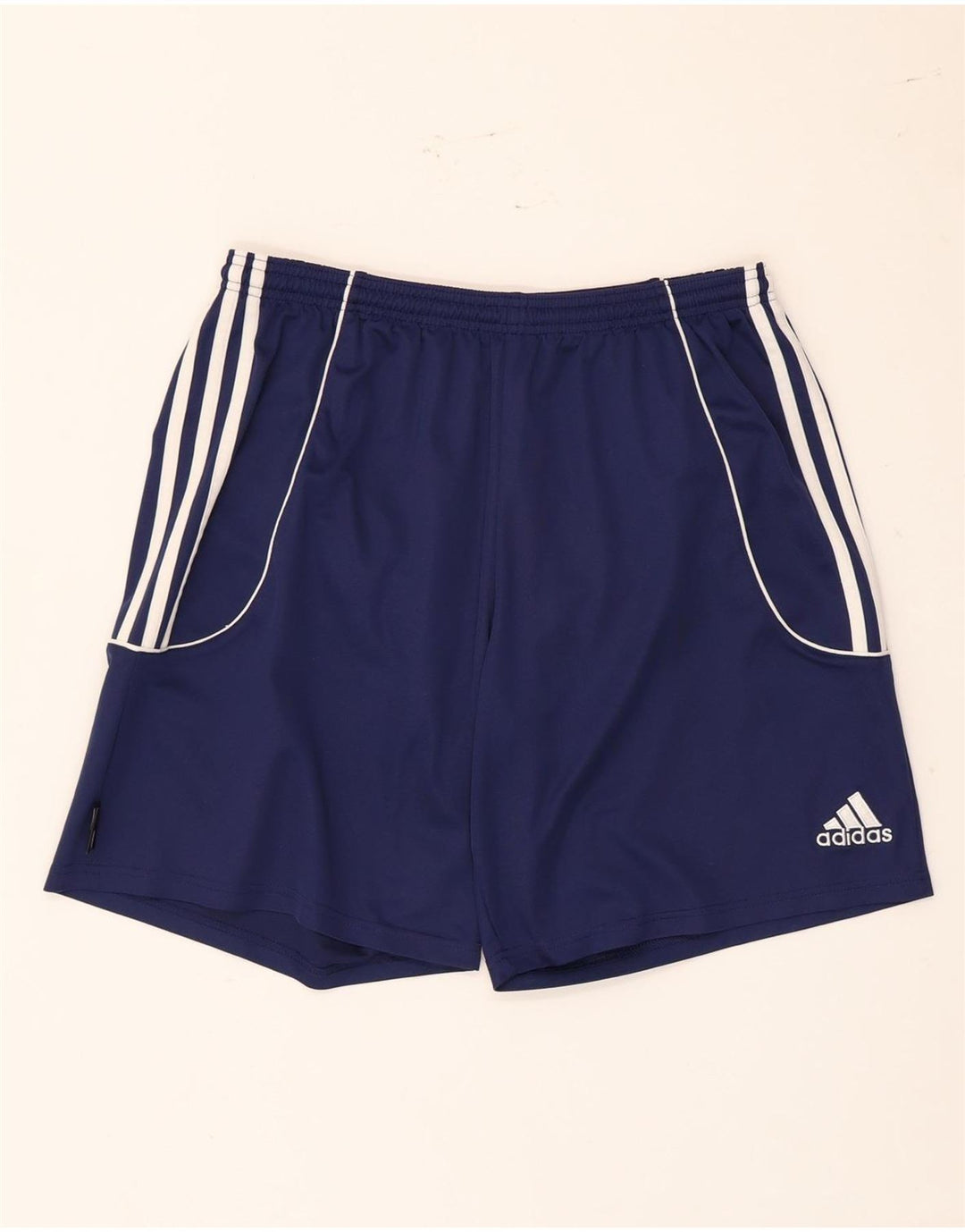 Adidas Herren-Sportshorts, groß, marineblau, Polyester