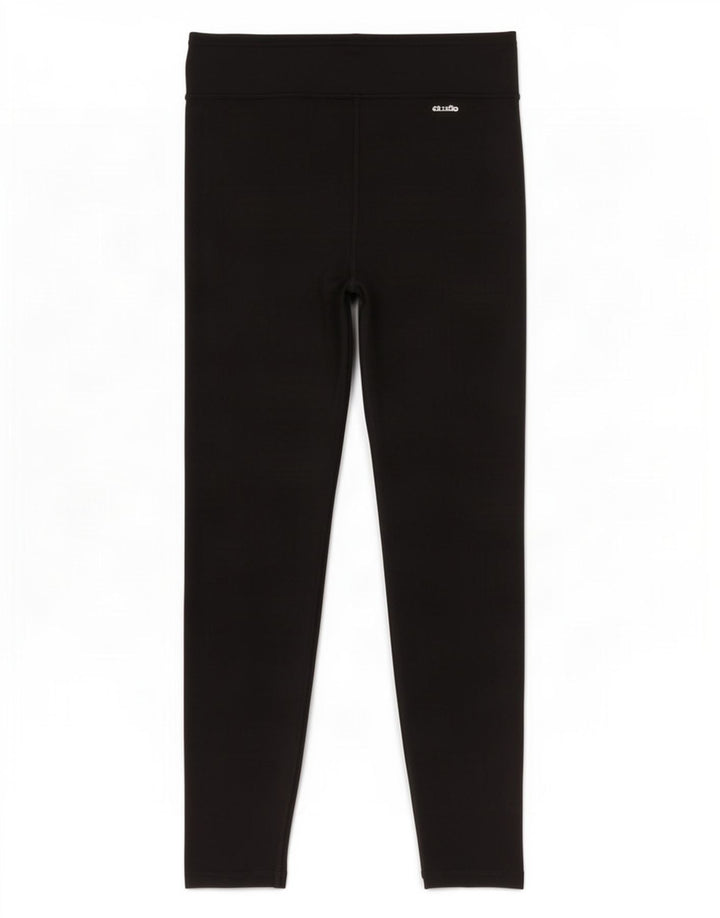 Adidas Damen Climalite Leggings UK 12/14 Medium Schwarz Polyester