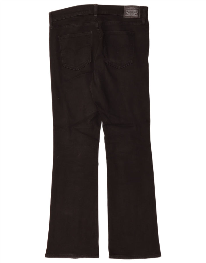 Levi's Damen 315 Shaping Bootcut Jeans W30 L30 Schwarz