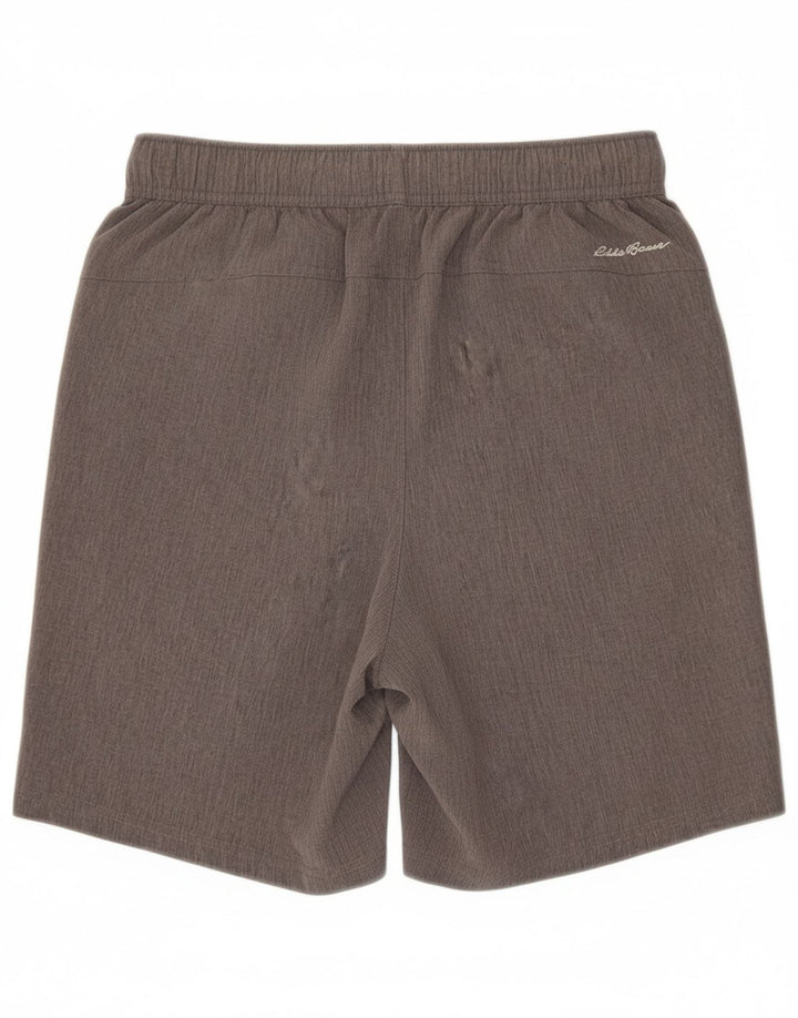 EDDIE BAUER Mens Sport Shorts Small  Grey Polyester Vintage Eddie Bauer and Second-Hand Eddie Bauer from Messina Hembry 
