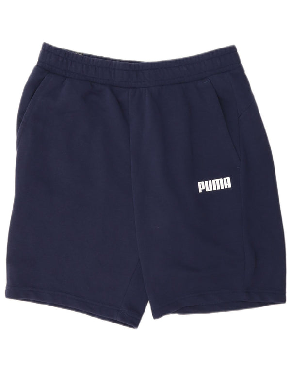 Puma Herren-Sportshorts, groß, marineblau, Baumwolle