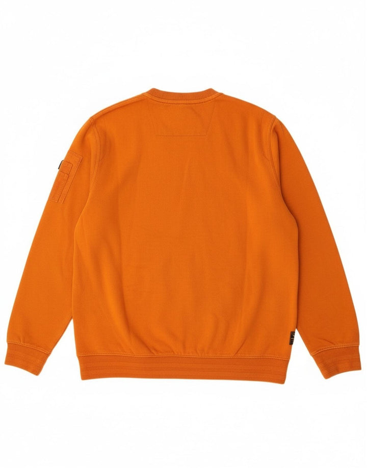 Pme Legend Herren Sweatshirt Pullover 2XL Orange Baumwolle
