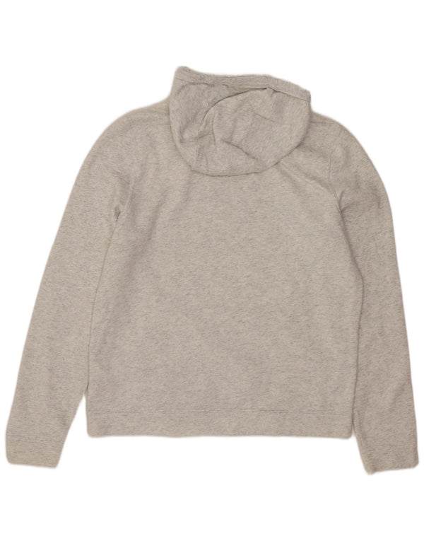 Nike Jungen-Pullover mit grafischem Kapuzenpullover, 13–14 Jahre, XL, grau gefleckte Baumwolle