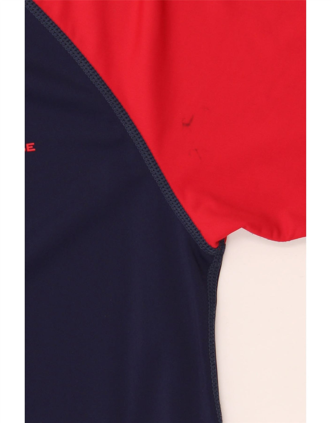Mountain Warehouse Herren-T-Shirt-Oberteil, klein, marineblaues Colourblock-Nylon