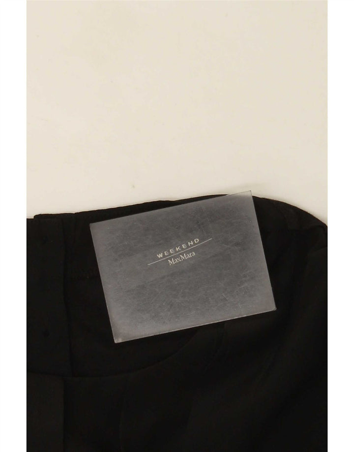 Max Mara Damen Weekend ärmelloses Blusenoberteil, UK 16, Größe L, Schwarz