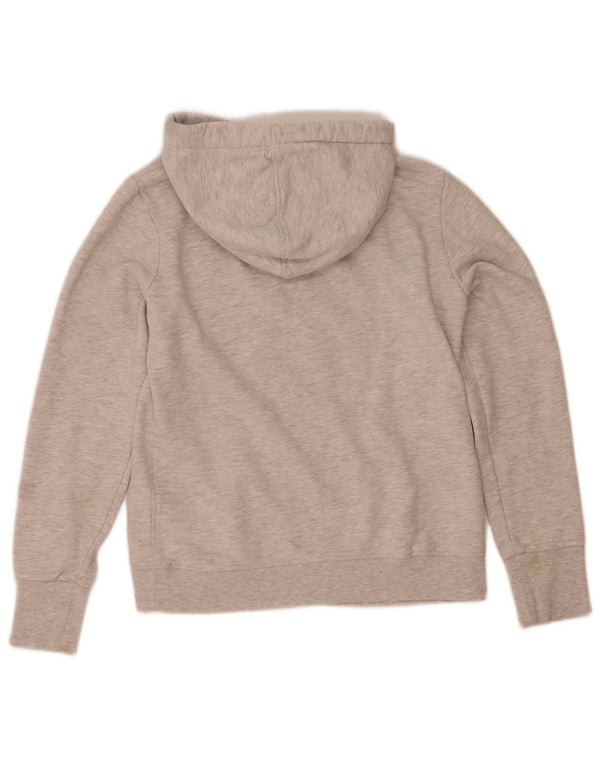 Superdry Graphic Hoodie-Pullover für Damen, UK 16, Größe L, grau meliert, Baumwolle