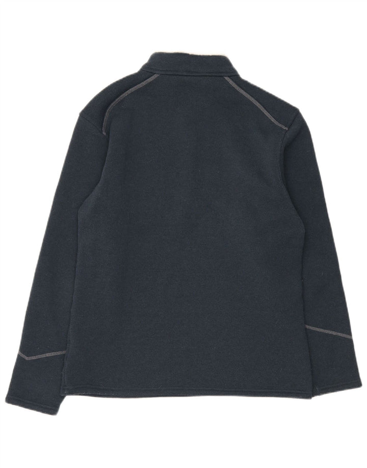 Columbia Herren-Pullover mit Reißverschluss am Hals, mittleres marineblaues Polyester