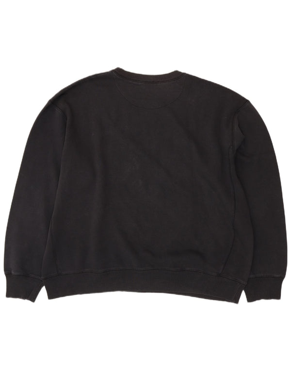 NIKE Herren Sweatshirt Pullover UK 47/48 2XL Schwarz