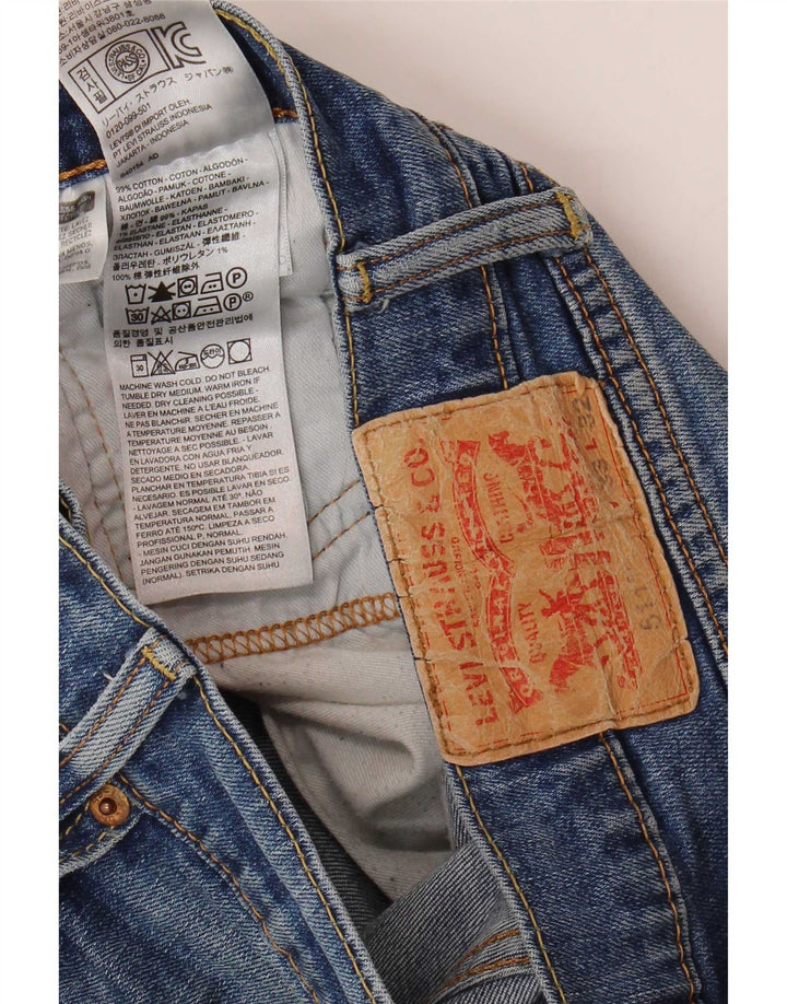 Levi's Herren 511 Slim Jeans W33 L32 Blaue Baumwolle