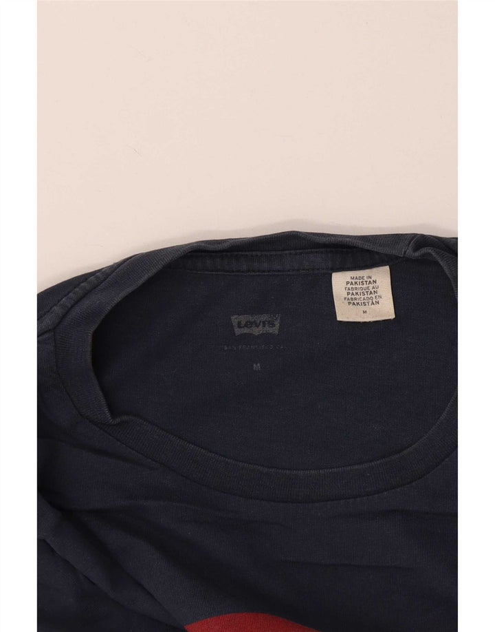 Levi's Herren-T-Shirt mit Grafik, mittelgroß, Marineblau