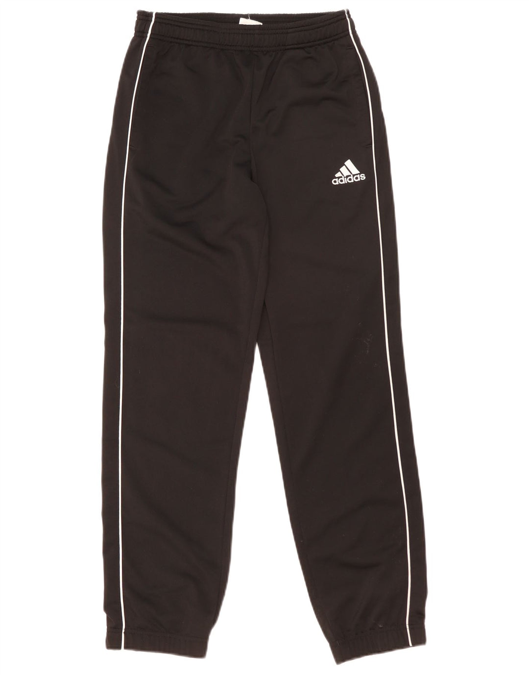 Adidas Jungen-Trainingshose, Jogginghose, 13–14 Jahre, schwarzes Polyester