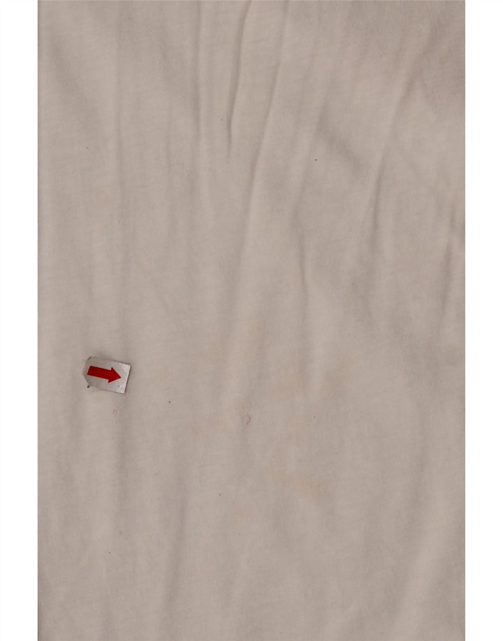 LEVI'S Herren-T-Shirt mit Grafik, Größe L, cremefarbene Baumwolle