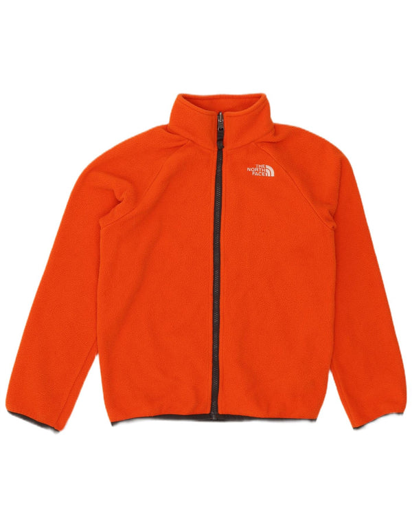 The North Face Fleecejacke für Jungen, 9–10 Jahre, mittelorangefarbenes Polyester