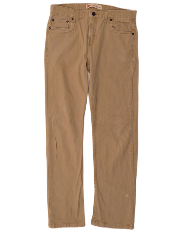 Levi's Jungen 514 Straight Casual Hose 15–16 Jahre W30 L30 Beige Baumwolle