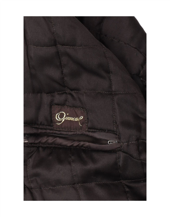 Vintage Herren Lederjacke UK 40 Large Schwarz