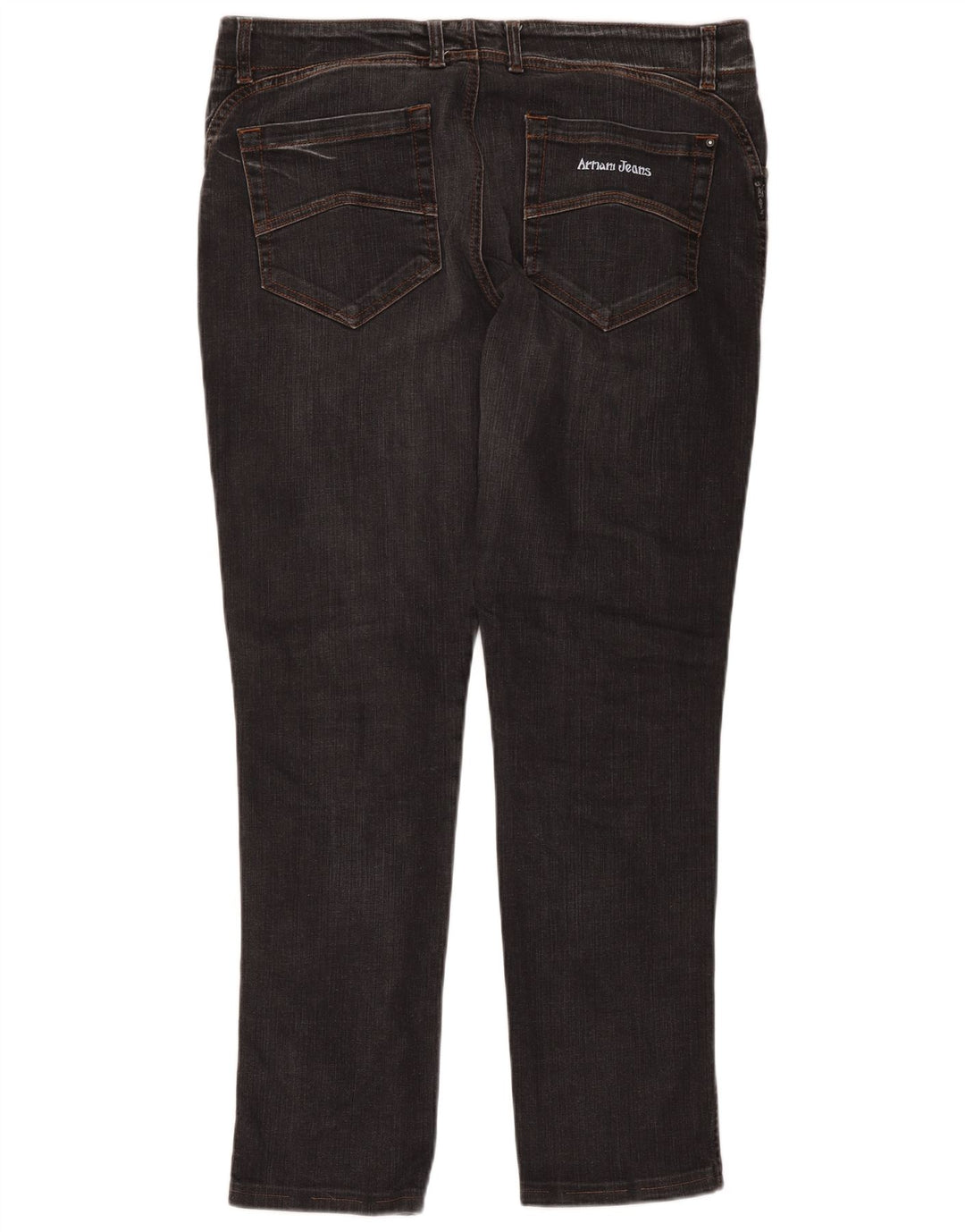 Armani Herren Skinny Jeans W33 L30 Graue Baumwolle