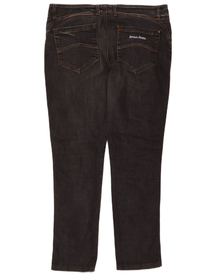 Armani Herren Skinny Jeans W33 L30 Graue Baumwolle