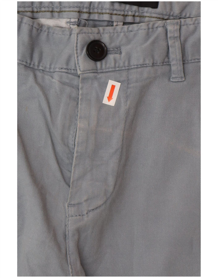 Zara Slim Chino-Hose für Herren, EU 38, Größe S, W30, L33, Grau