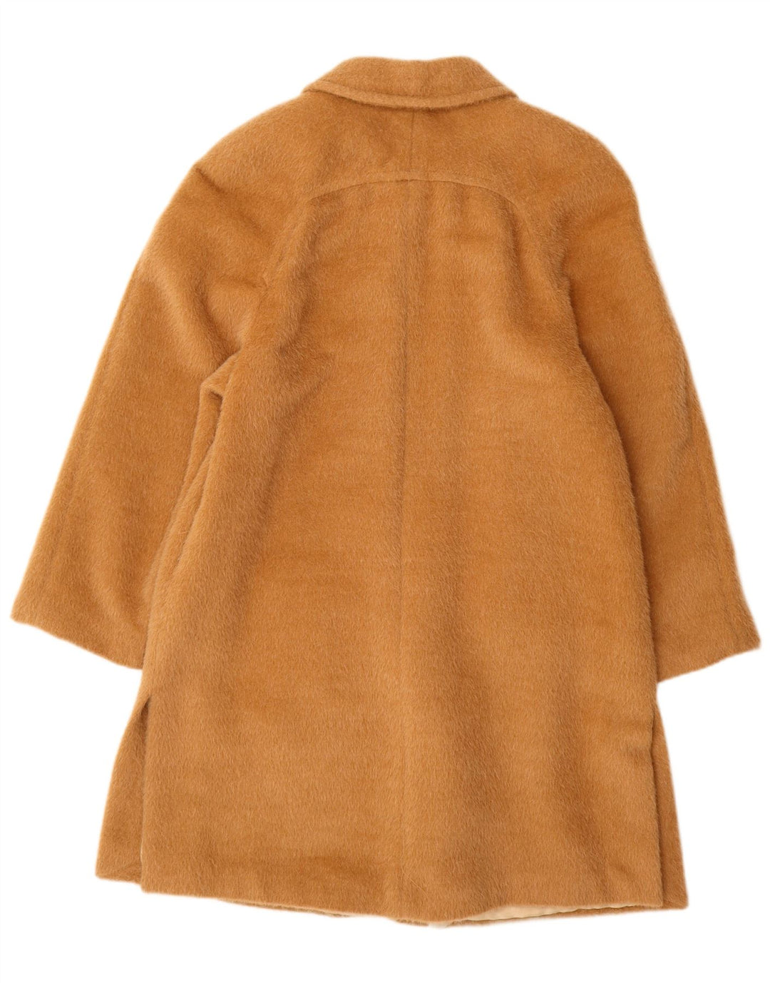 Vintage Damen Mantel UK 12 Medium Beige