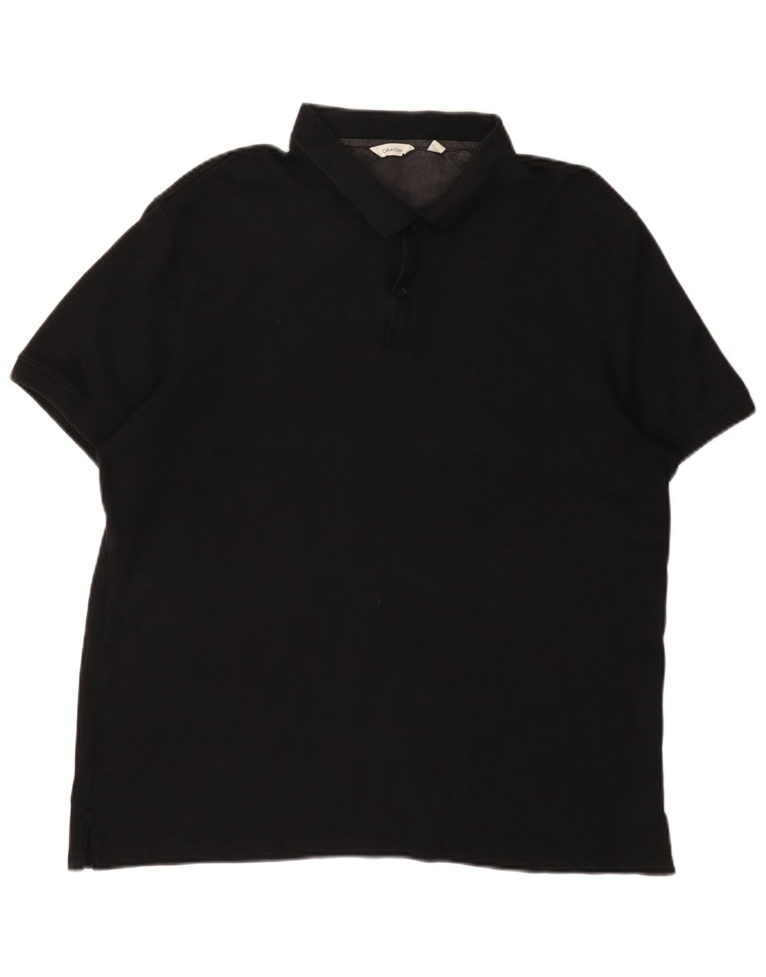 CALVIN KLEIN Herren Poloshirt XL Schwarz