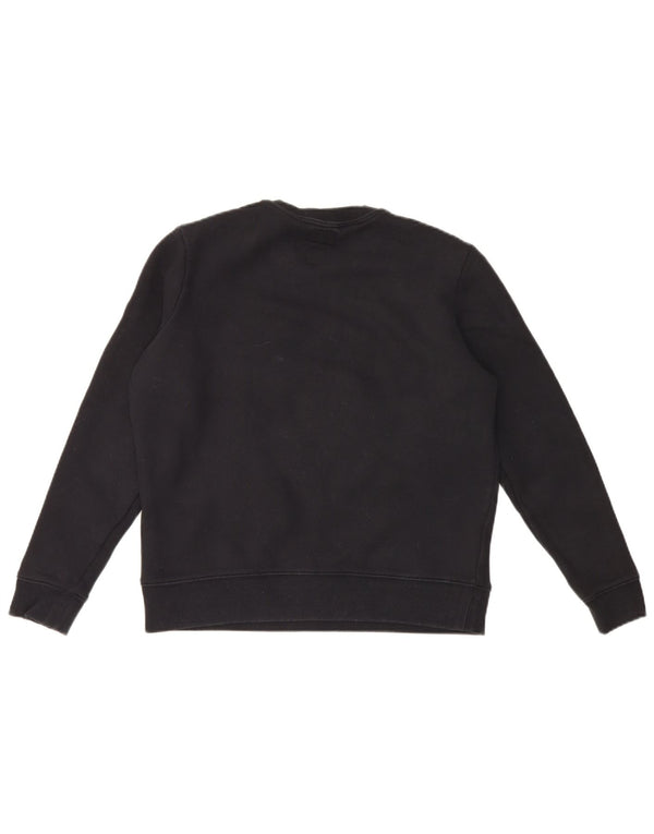 Superdry Damen-Sweatshirt mit Grafik-Übergröße, Gr. 10, Schwarz
