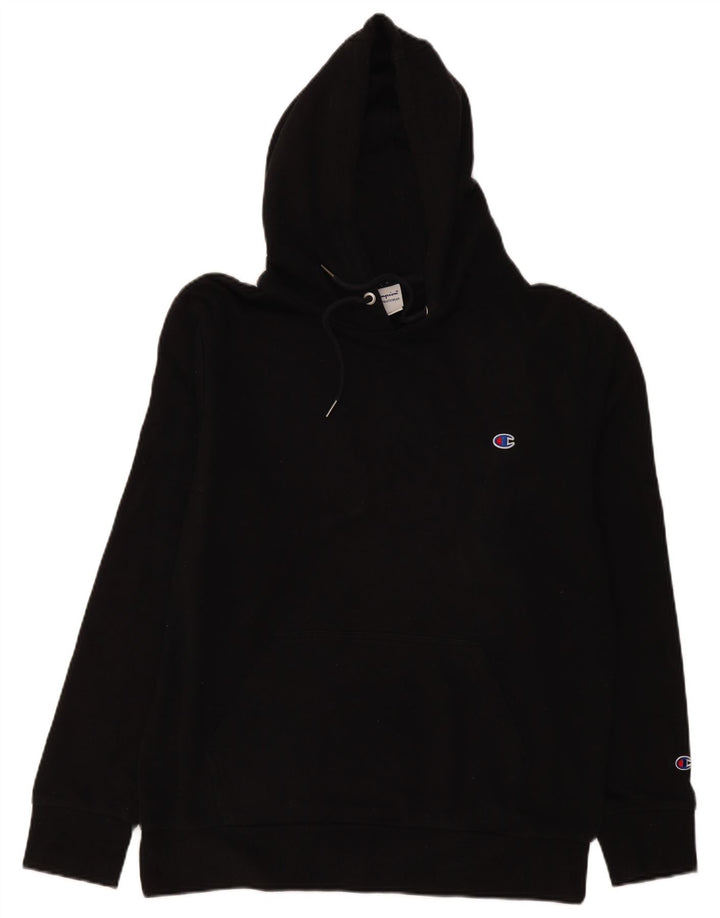 CHAMPION Herren Kapuzenpullover XL Schwarz Baumwolle