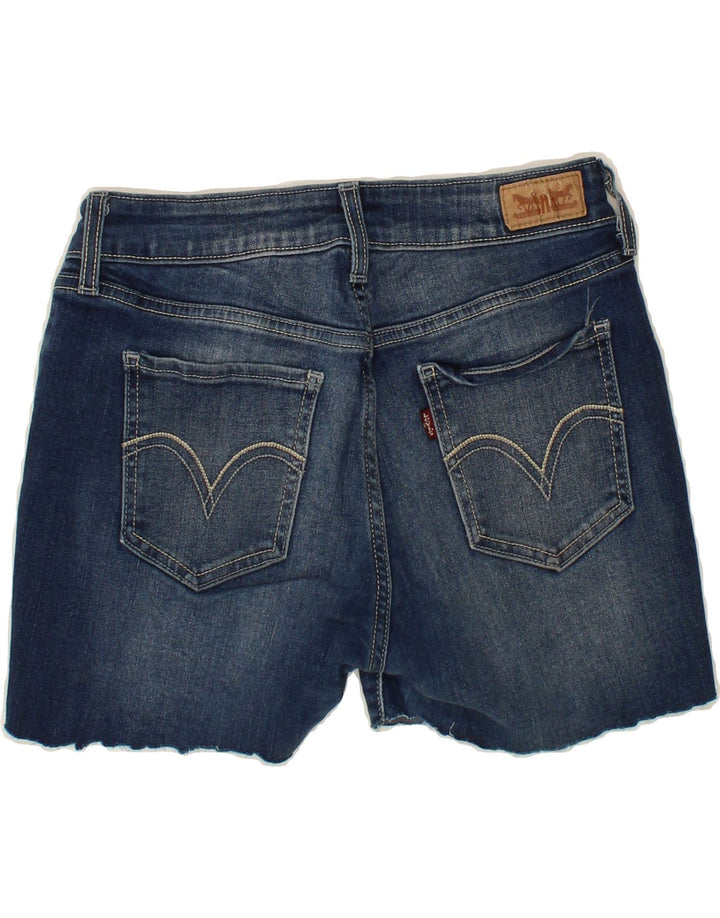 LEVI'S Womens Denim Shorts W26 Small Navy Blue Vintage Levi's and Second-Hand Levi's from Messina Hembry 