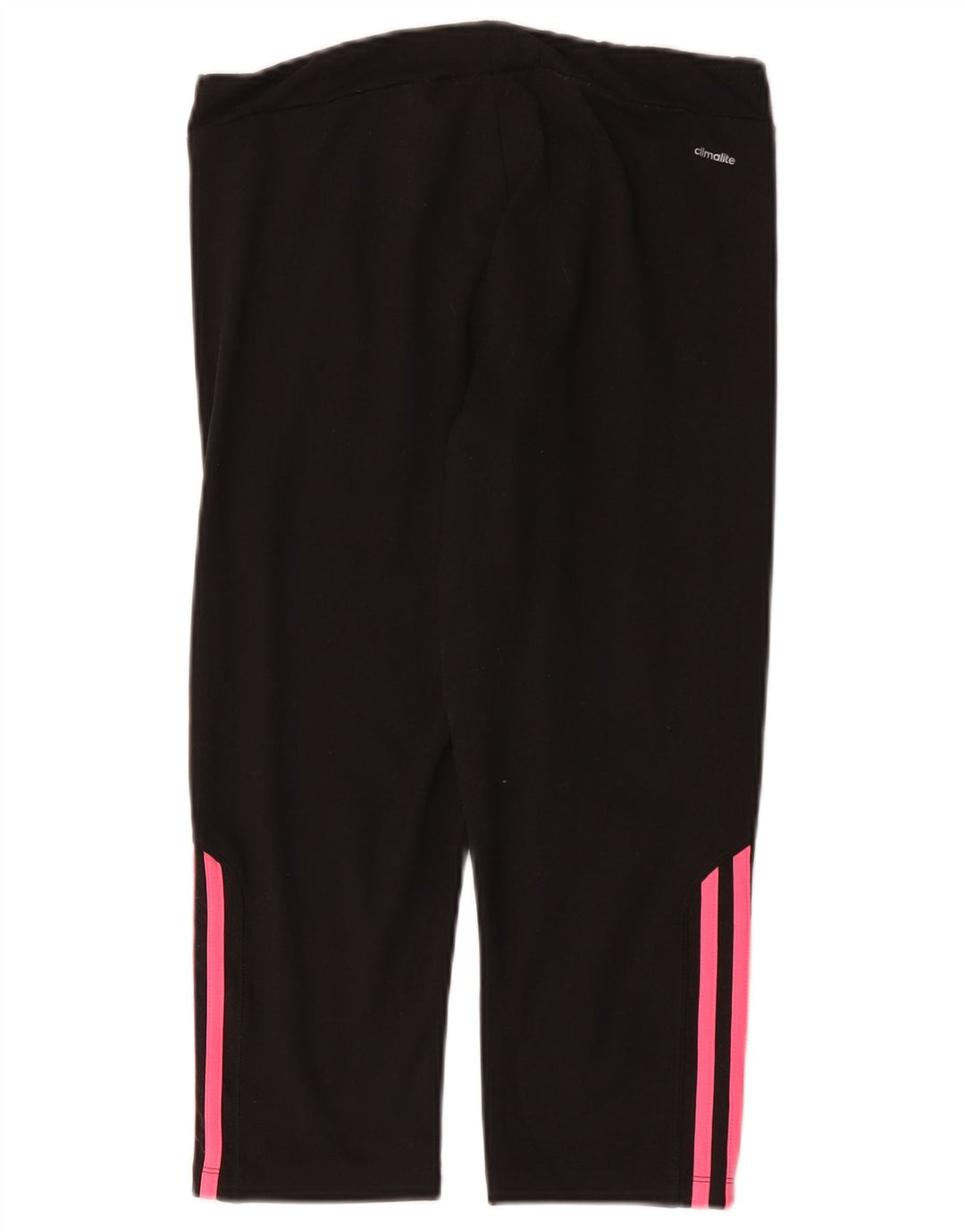 Adidas Damen Climalite Capri Leggings UK 12/14 Medium Schwarz Polyester