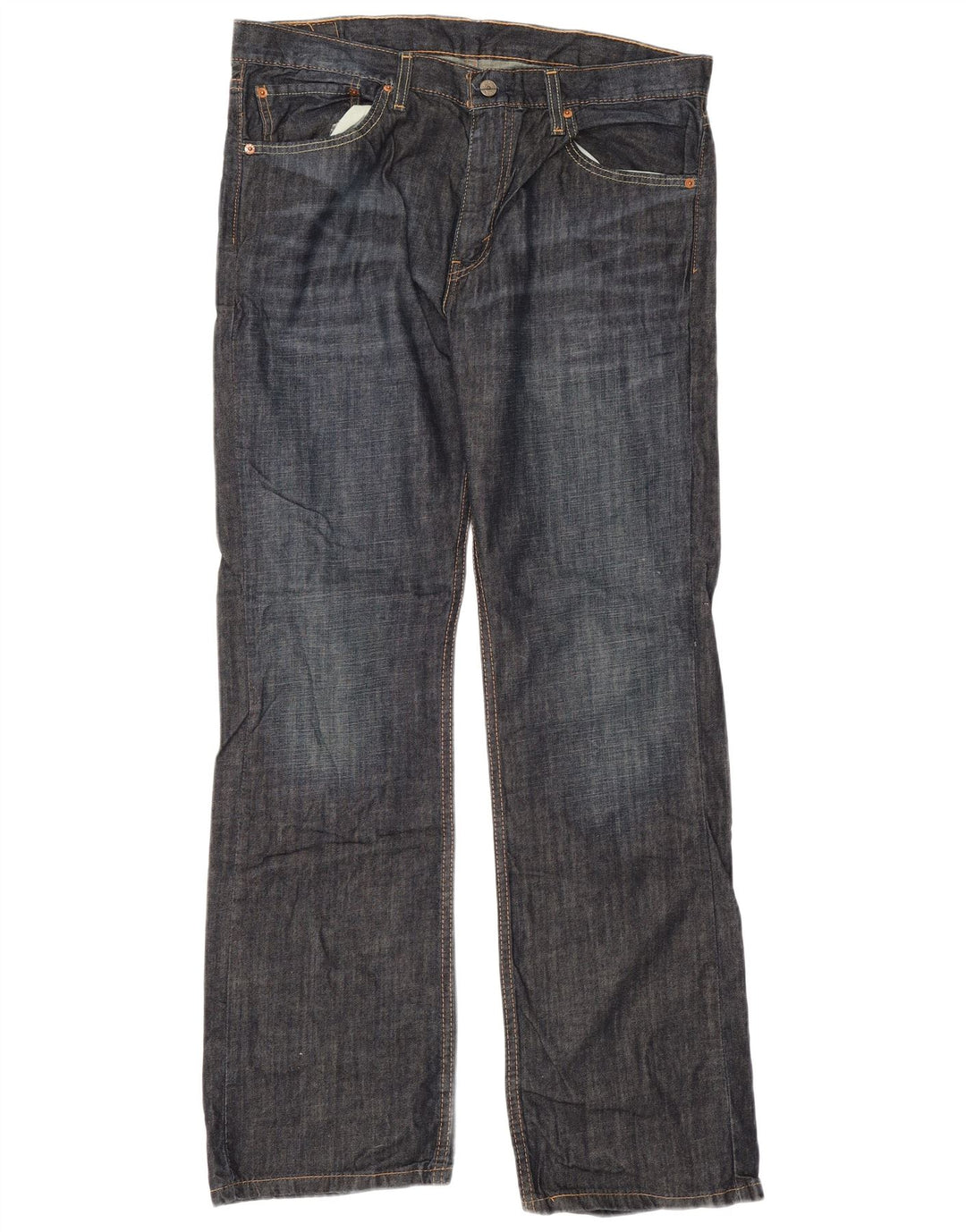 Levi's Herren 527 Bootcut Jeans W36 L32 Marineblau Baumwolle