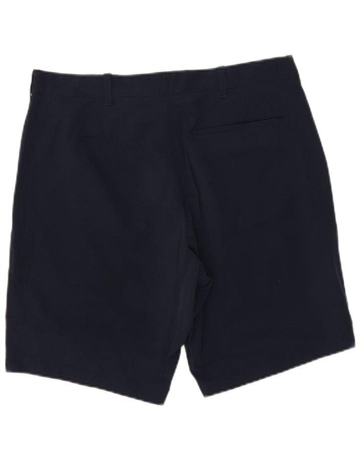 J. Crew Herren Chino-Shorts W32 Medium Marineblau Polyester