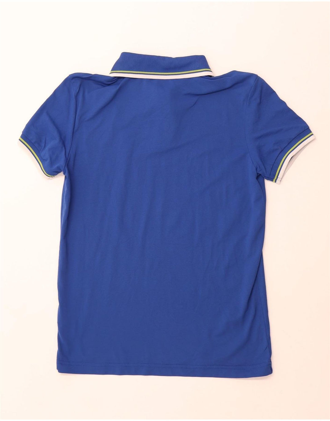CHERVO Herren Poloshirt IT 46 Small Blaues Nylon