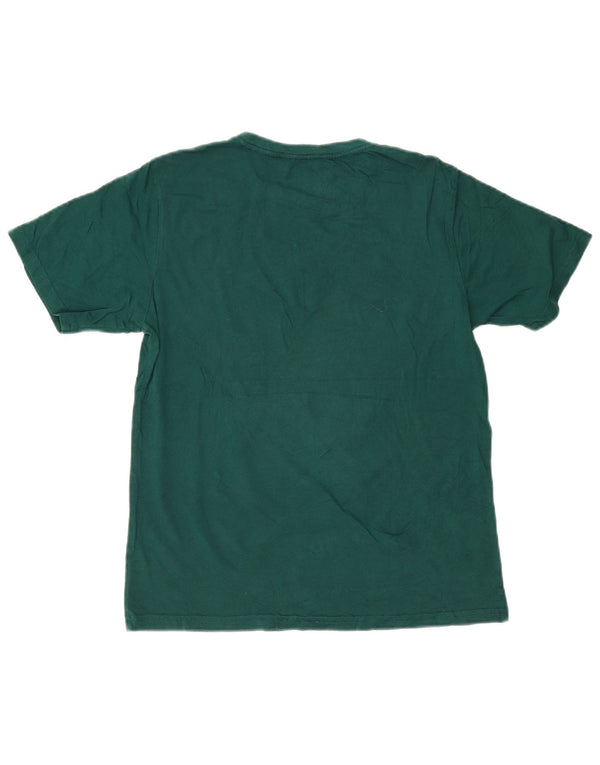 TOMMY HILFIGER Boys Graphic T-Shirt Top 15-16 Years XL Green Cotton