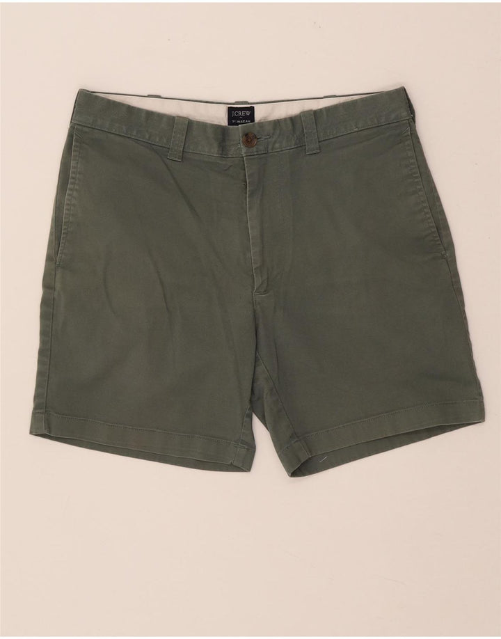 J. Crew Herren Chino-Shorts W31 Medium Khaki Baumwolle