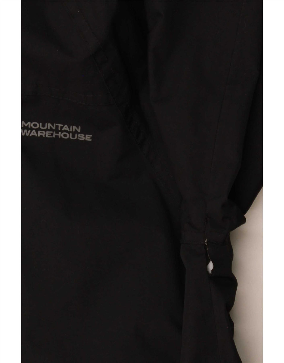 Mountain Warehouse Herren-Regenjacke mit Kapuze, UK 36, Größe S, Schwarz, Polyester
