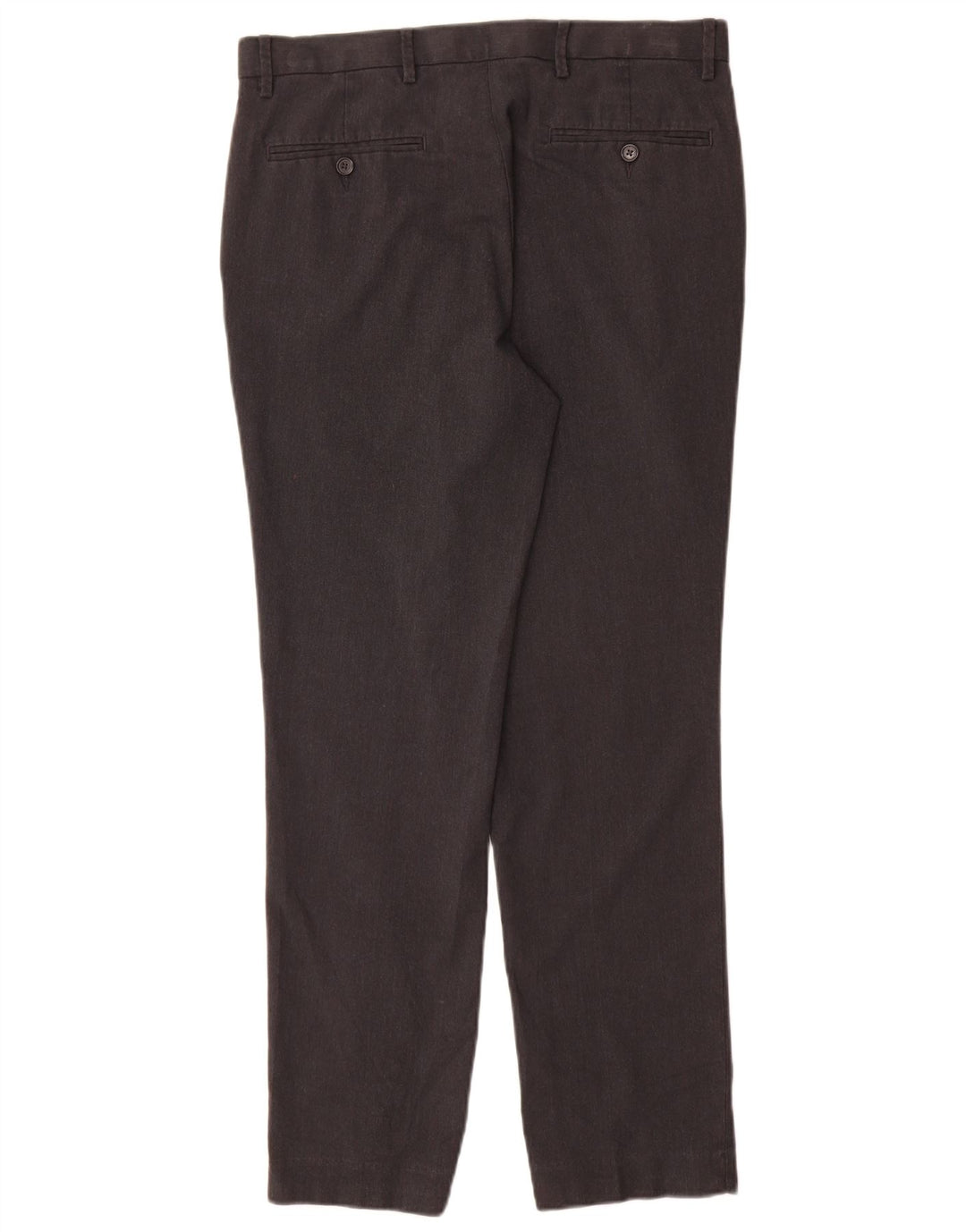 Marks & Spencer Slim-Anzughose für Herren, W32, L31, grau, Polyester