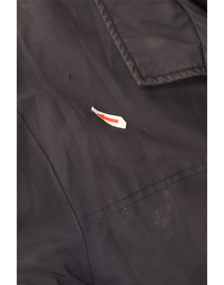 Refrigue Herren Bomberjacke UK 42 XL Marineblau Baumwolle