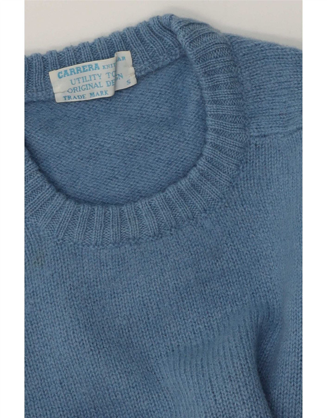 Carrera Damen-Pullover mit Rundhalsausschnitt, Gr. 10, klein, Blau
