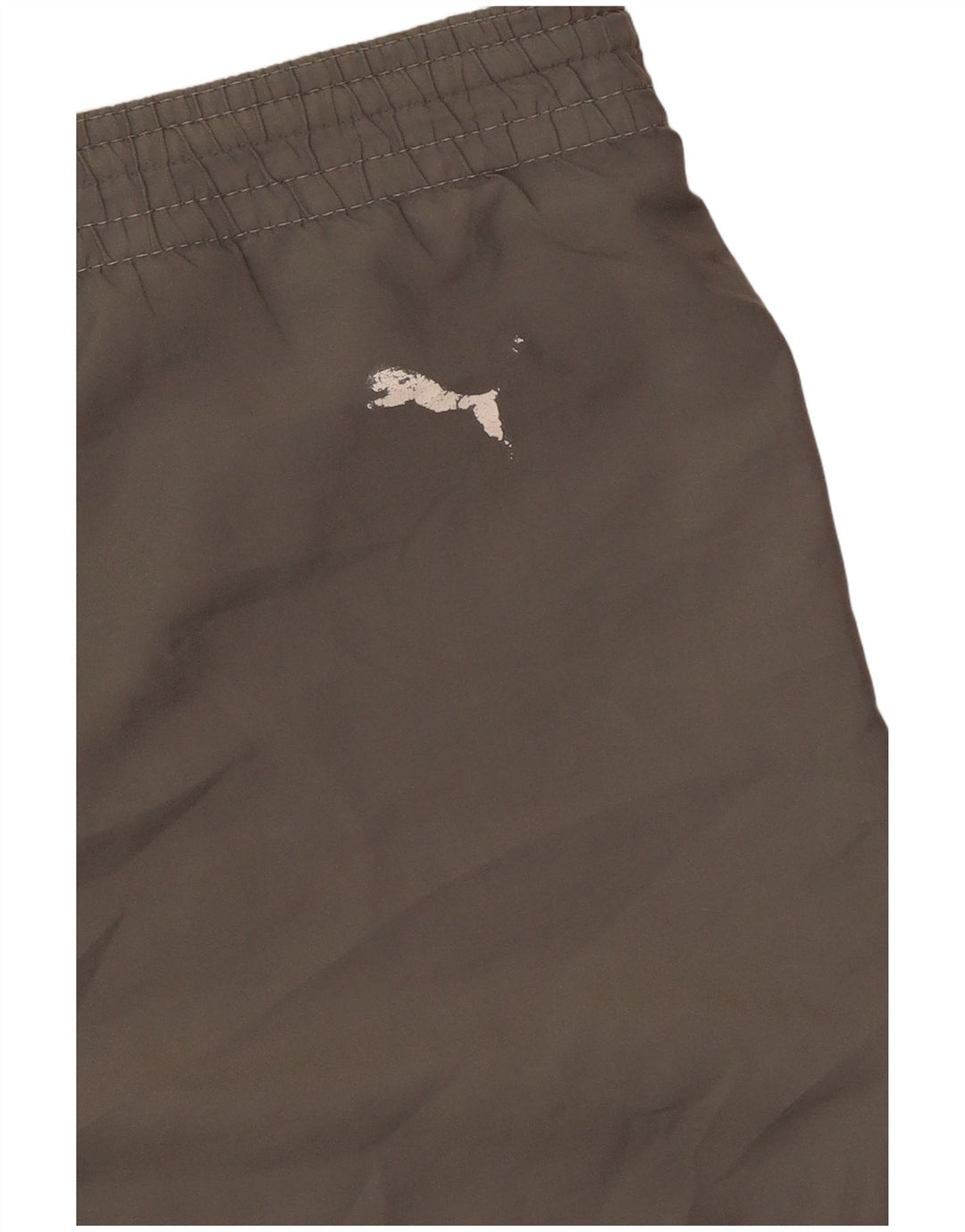 Puma Herren Graphic Sport Shorts Large Grau Polyester