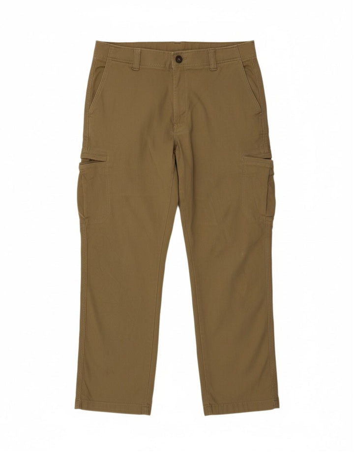 LEE Womens Relaxed Fit Cargo Trousers W40 L29 Khaki Cotton Vintage Lee and Second-Hand Lee from Messina Hembry 