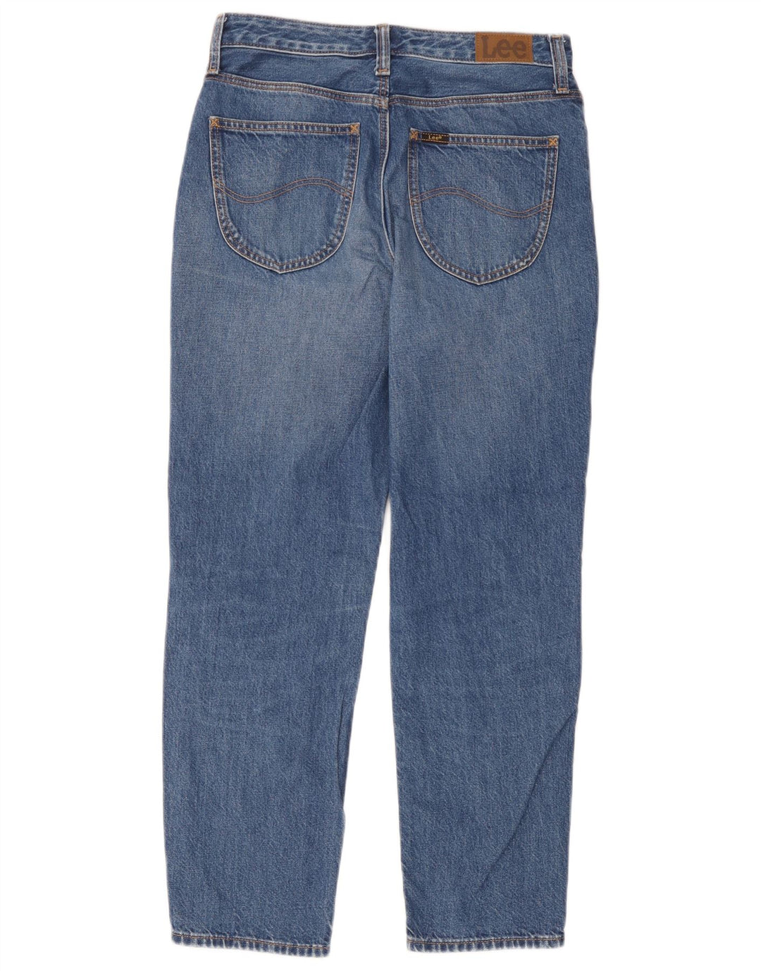 Lee Herren Carol Cropped Jeans W28 L25 Blaue Baumwolle