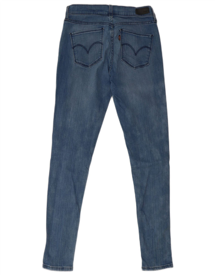Levi's Damen Skinny Jeans W28 L30 Blaue Baumwolle