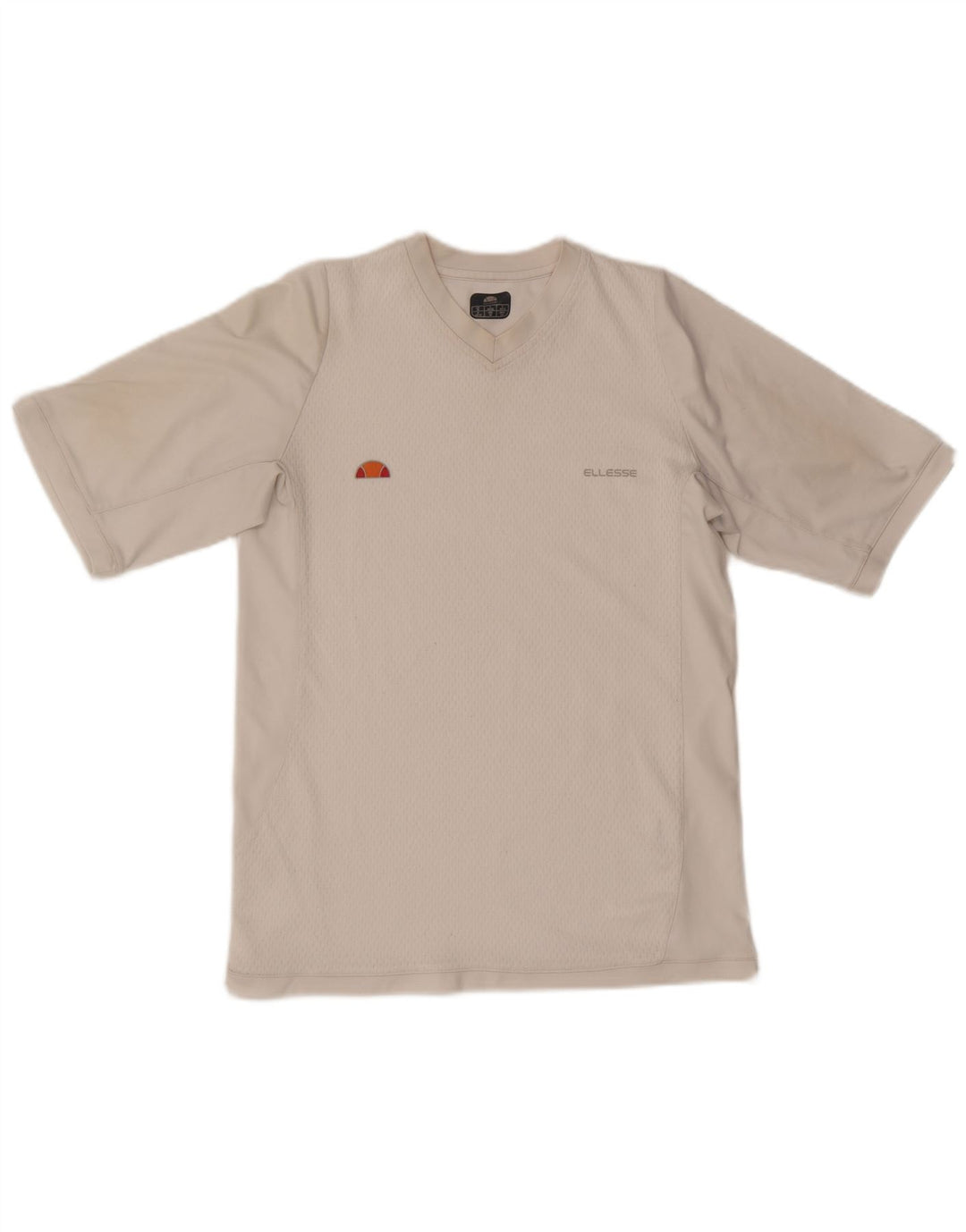 Ellesse Herren T-Shirt Top Mittelweißes Polyester