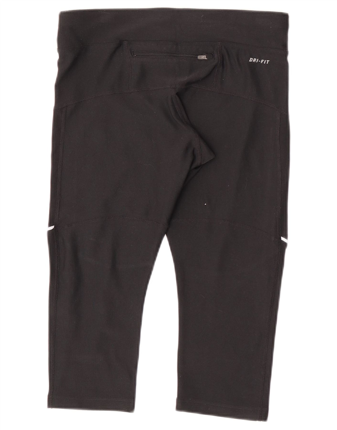 Nike Damen Capri-Leggings UK 8 Small Schwarz Polyester