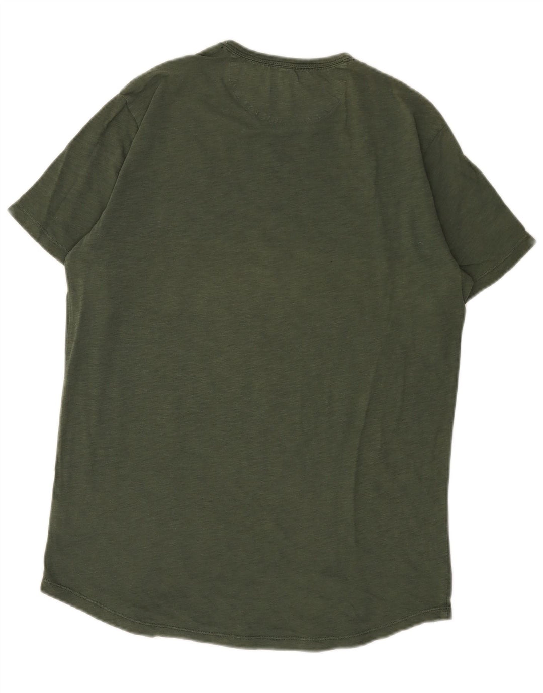 Sun68 Herren T-Shirt Top Large Khaki Baumwolle