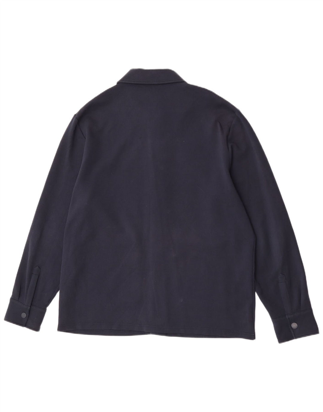 Marks & Spencer Herren Autograph Bomberjacke UK 40 Große marineblaue Baumwolle