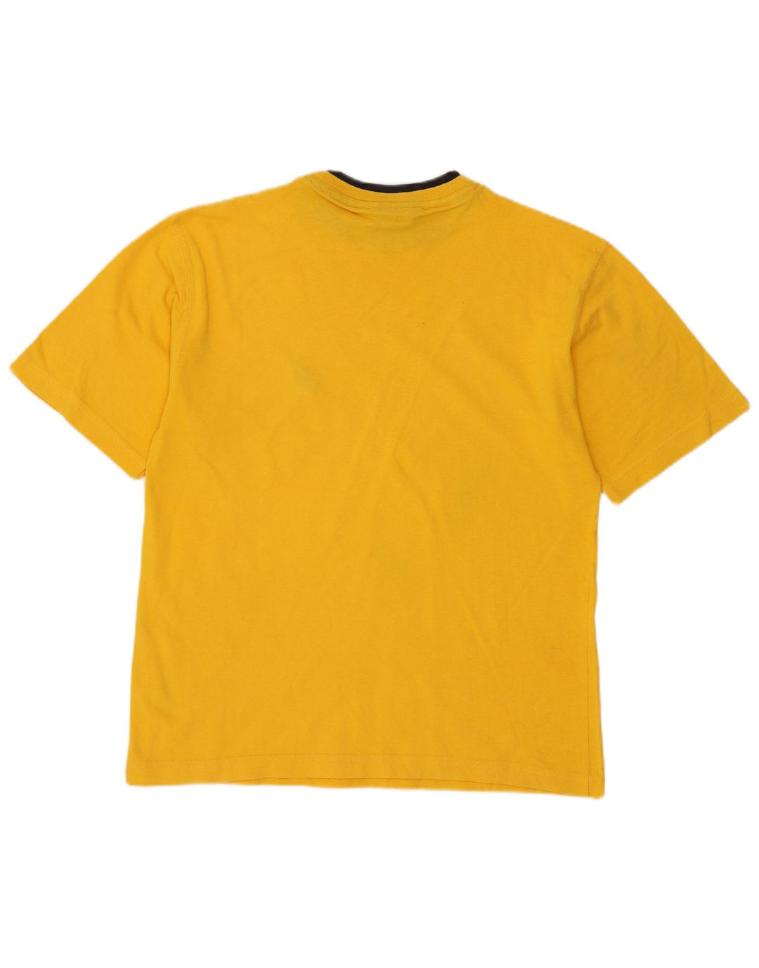 Asics T-Shirt-Oberteil für Jungen, 11–12 Jahre, gelbe Baumwolle